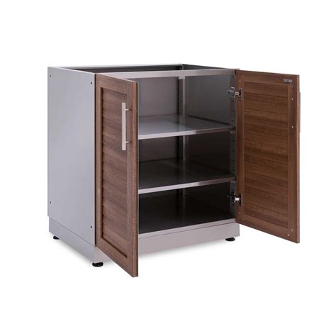 newage outdoor kitchen grove 32-inch stainless steel cabinet|newage outdoor kitchen cabinets.